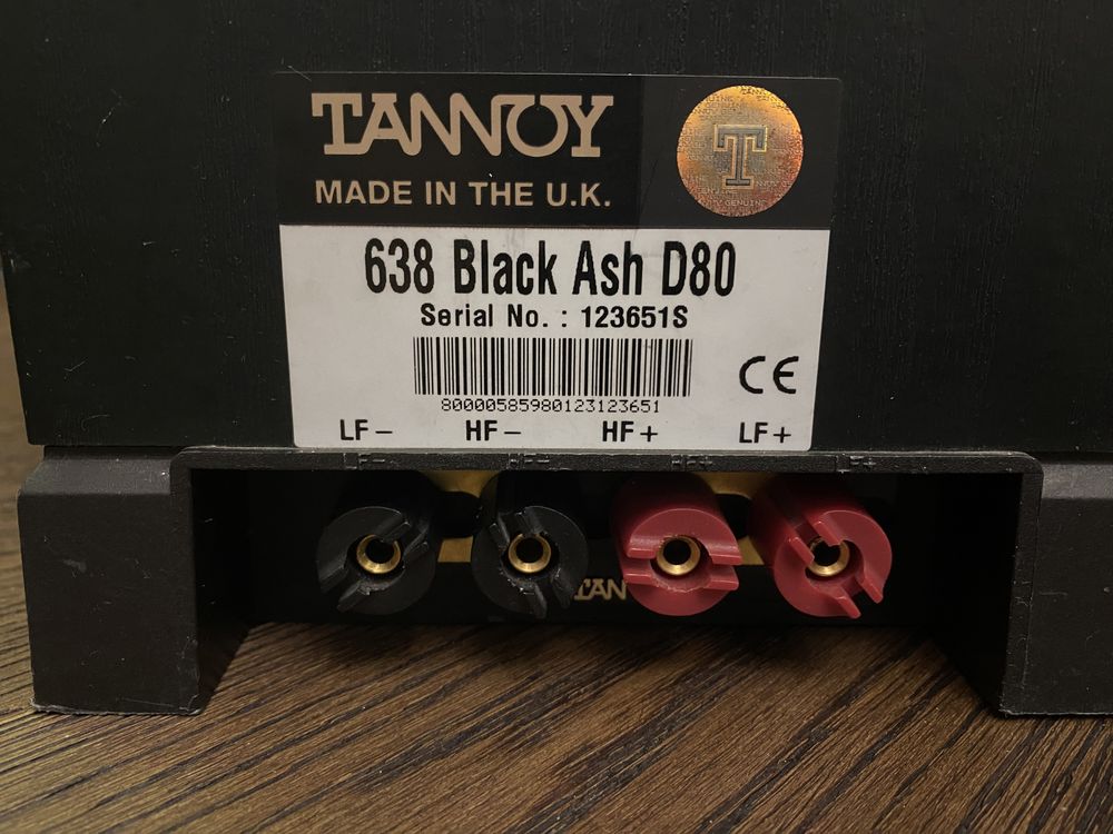 Акустика колонки Tannoy 638 Back Ash D80