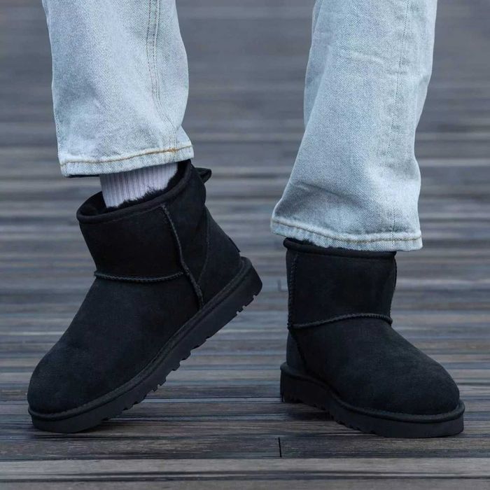 Чоловічі Угги/Угг/Уггі/UGG Australia Mini Classic/Сапоги/Ботинки/Замш