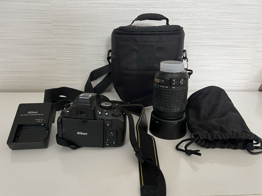 Nikon D5100 kit 18-105 VR
