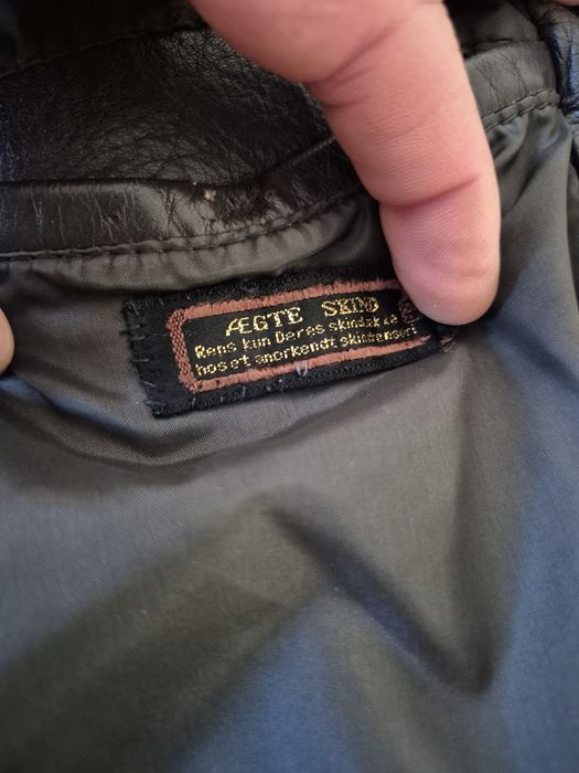 Kurtka skórzana retro