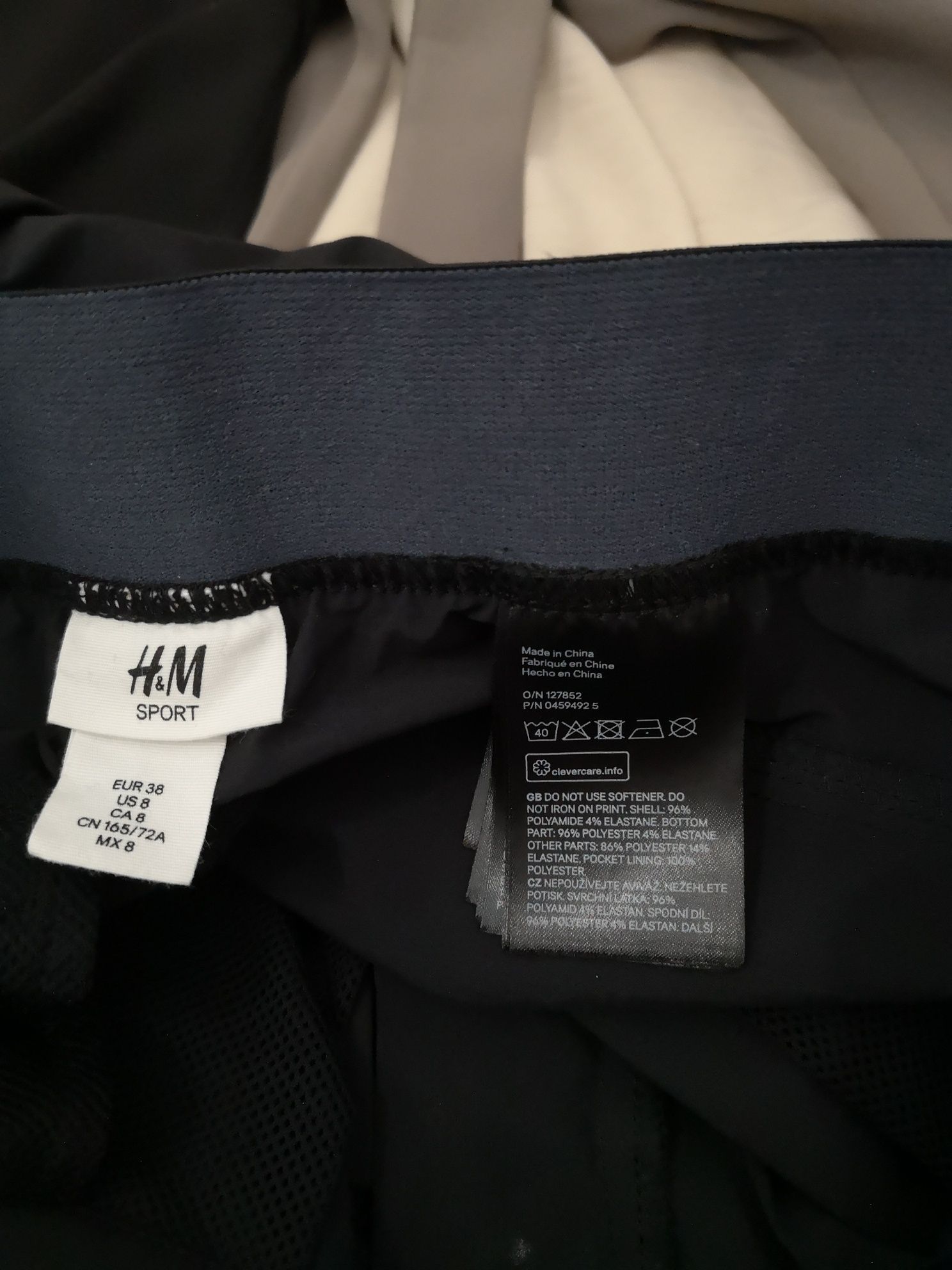 38 H&M spodnie trekkingowe