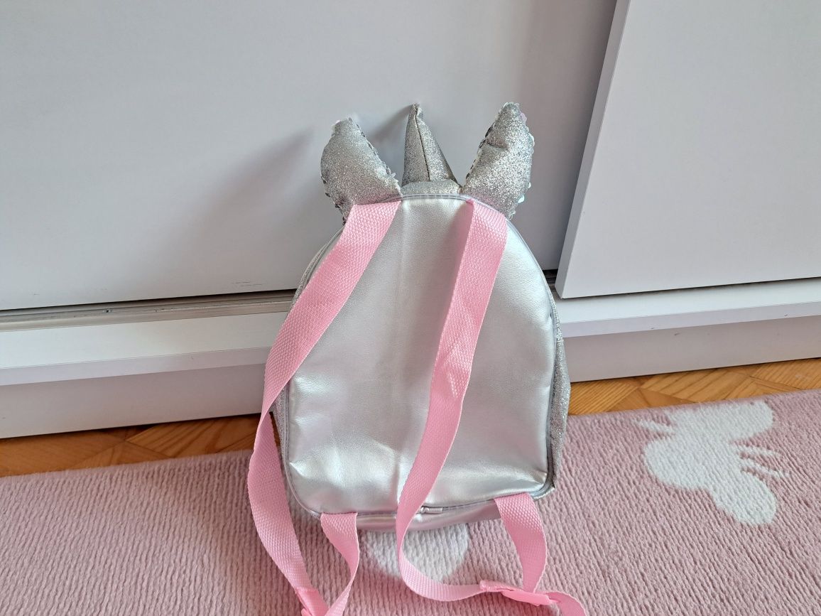 Plecak jednorożec unicorn + brokat + cekiny