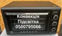 Духовка 1.5 кВт Asel AF 50-33 на 50л з КОНВЕКЦІЄЮ та Підсвіткою