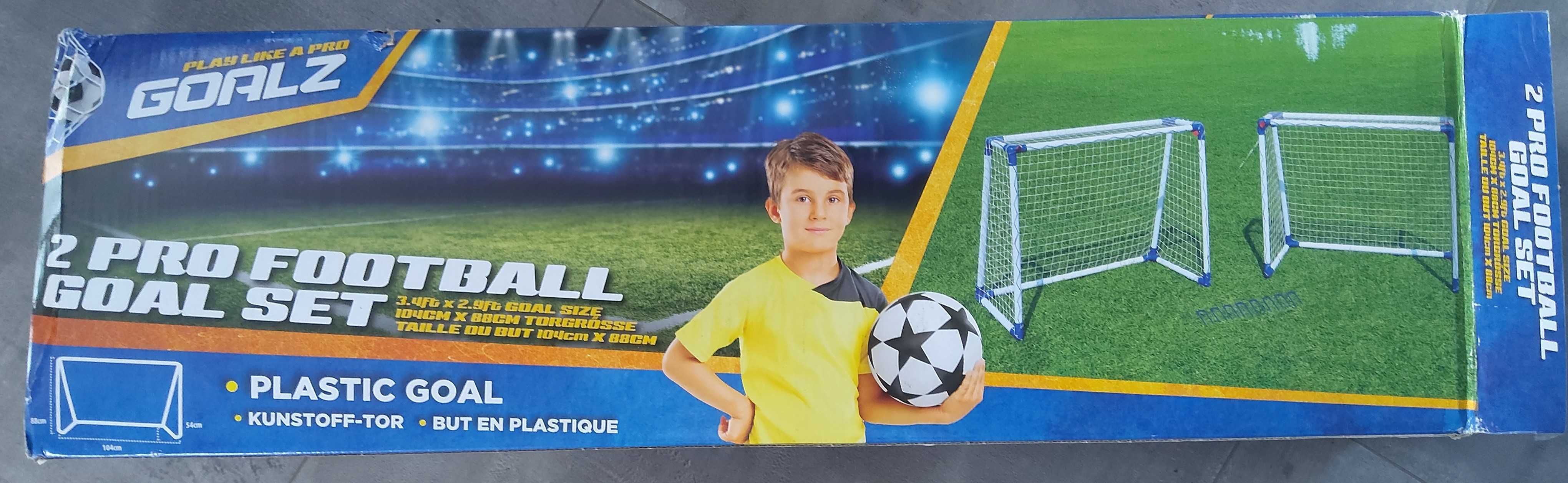 Bramki do piłki nożnej dla dzieci w zestawie 2 szt.