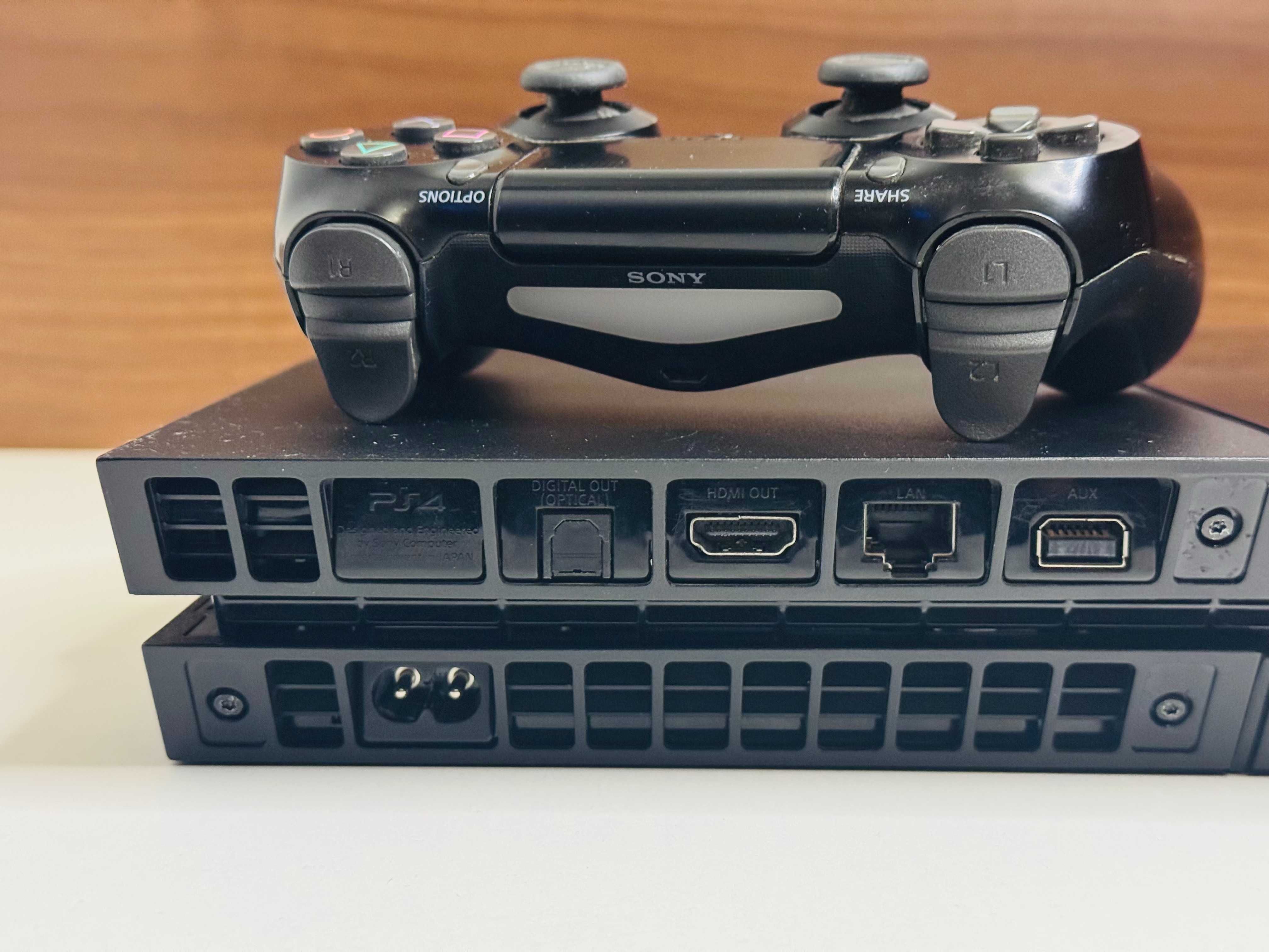 Konsola PlayStation 4 PS4 500GB Czarny z Padem Niski Soft 10.70