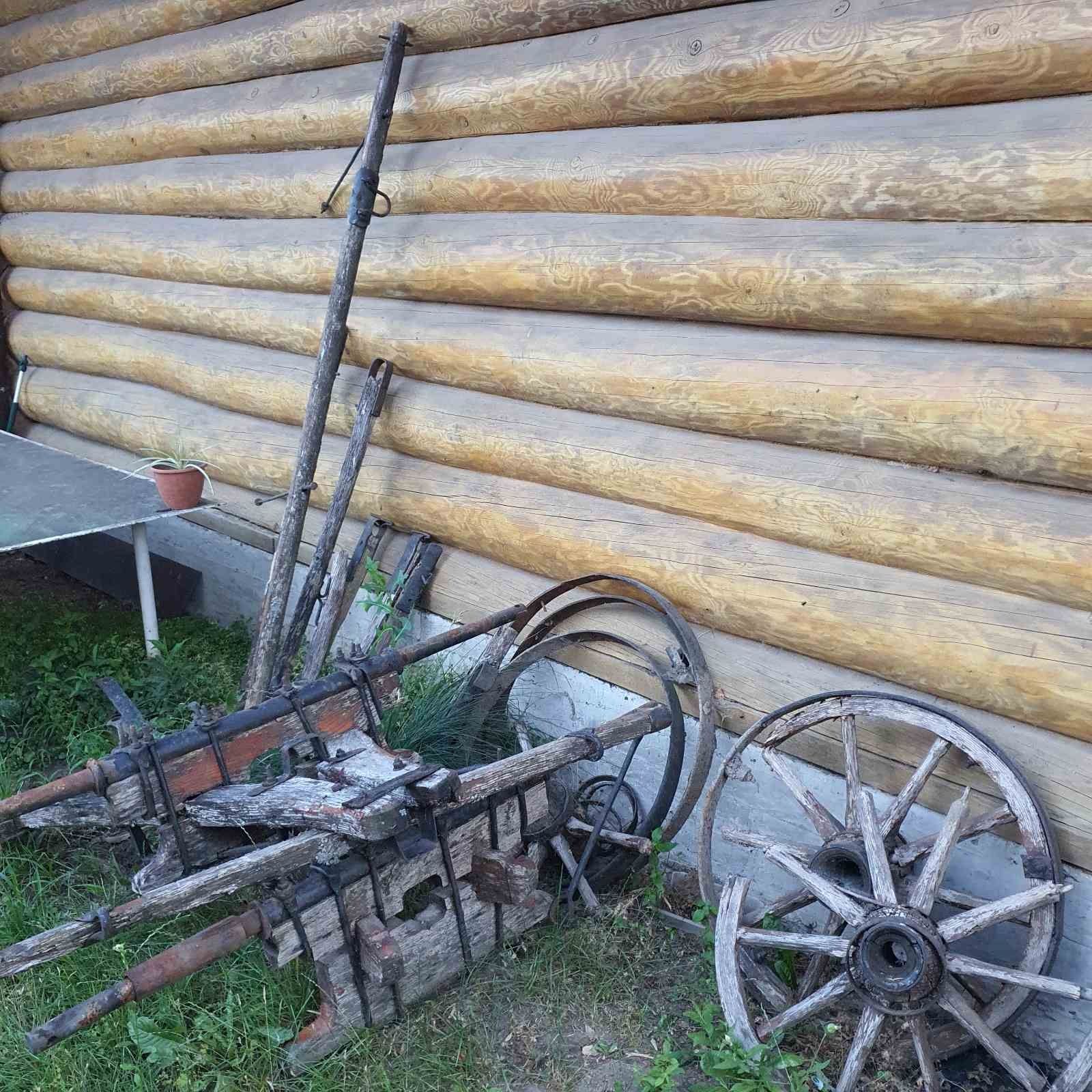 Елементи до воза, віз деревяний