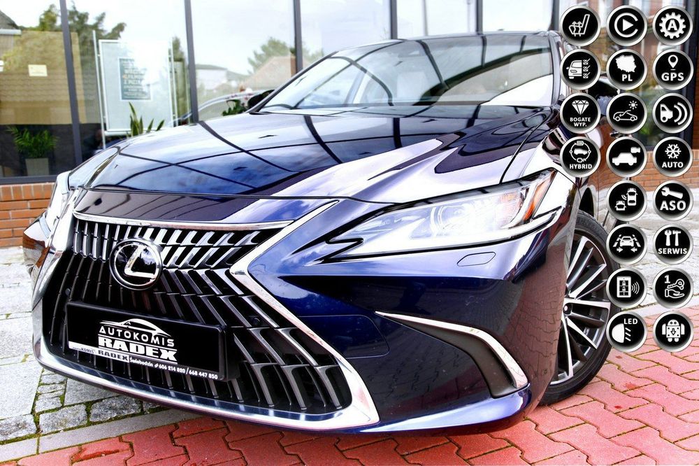Lexus ES Salon Polska|1 Ręka|Oryg.Lakier|FuL Opcja|Stan Jak Nowy|GWARANCJA