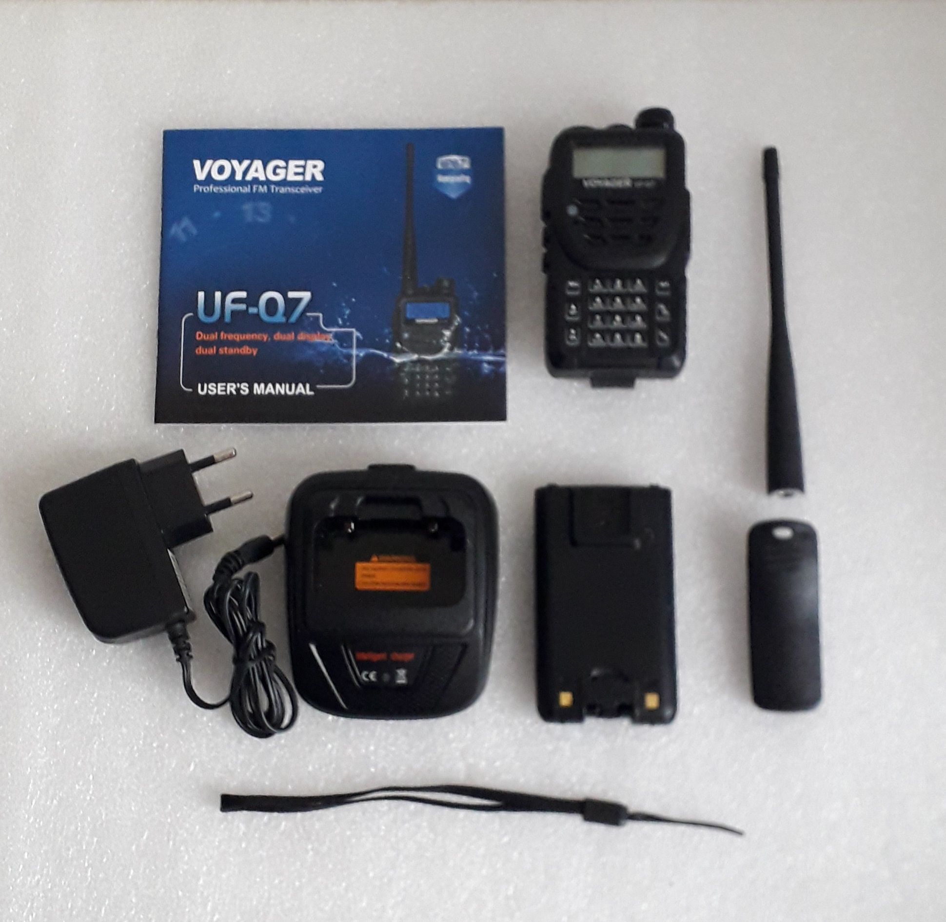 Радиостанция Voyager UF-Q7. Супергетеродин!