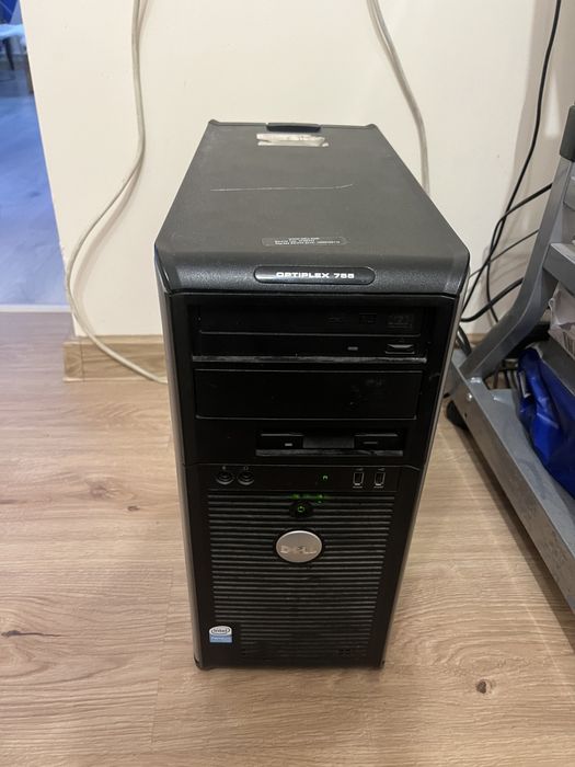 Komputer Dell Optiplex 755 komplet z monitorem myszka i klawiaturą