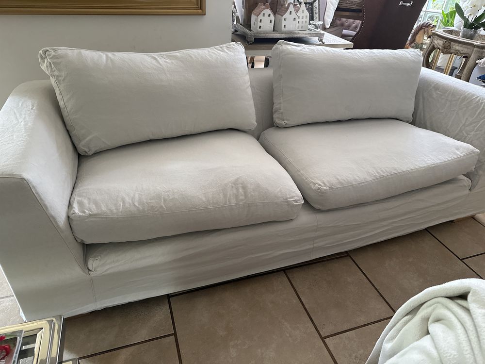 Sofa 3 osobowa wypelnienie pierzem Lux