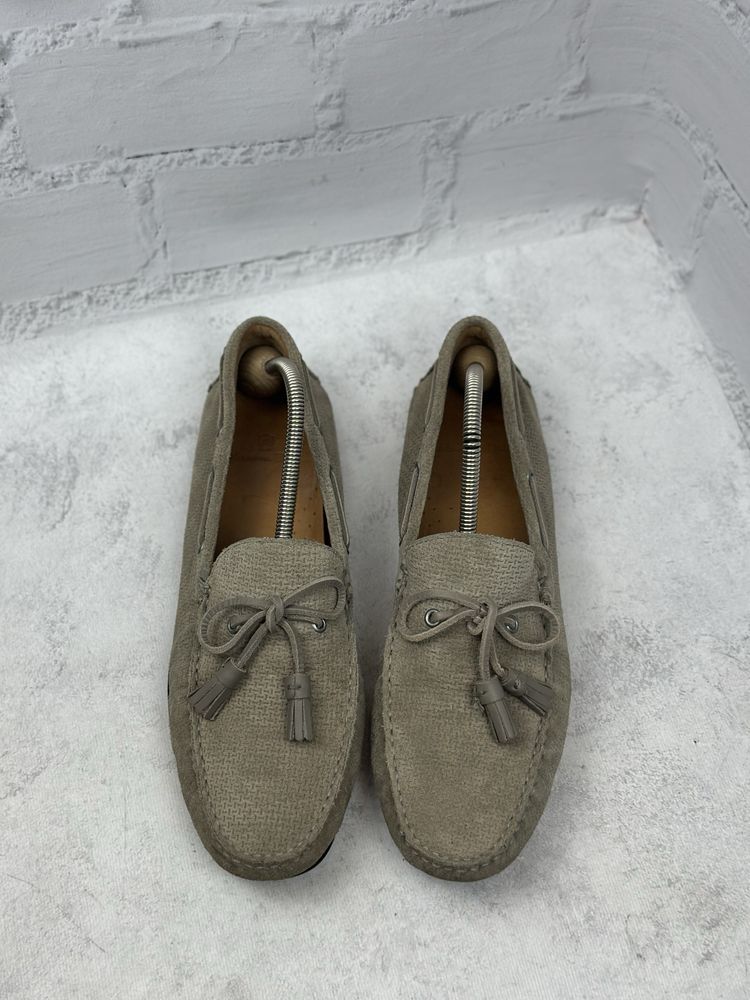 Чоловічі шкіряні топсайдери  Massimo Dutti 45p