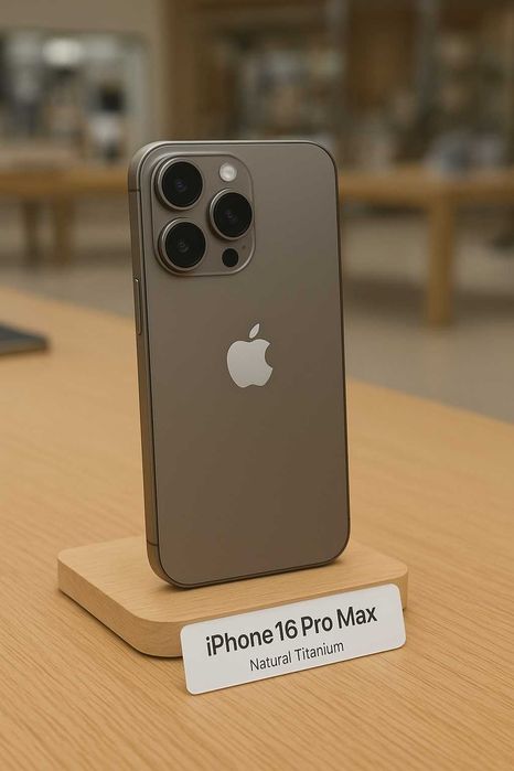 Смартфон Apple iPhone 16 Pro Max 256GB Natural Titanium (MYW63) used