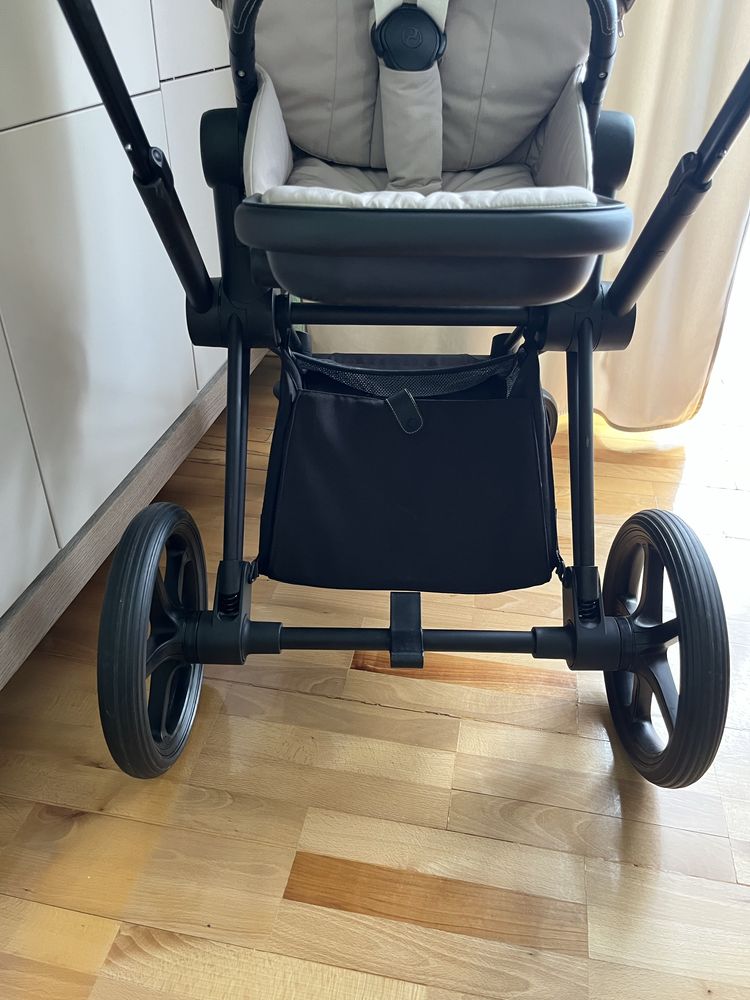 Cybex priam 4.0 black matt cozy beige