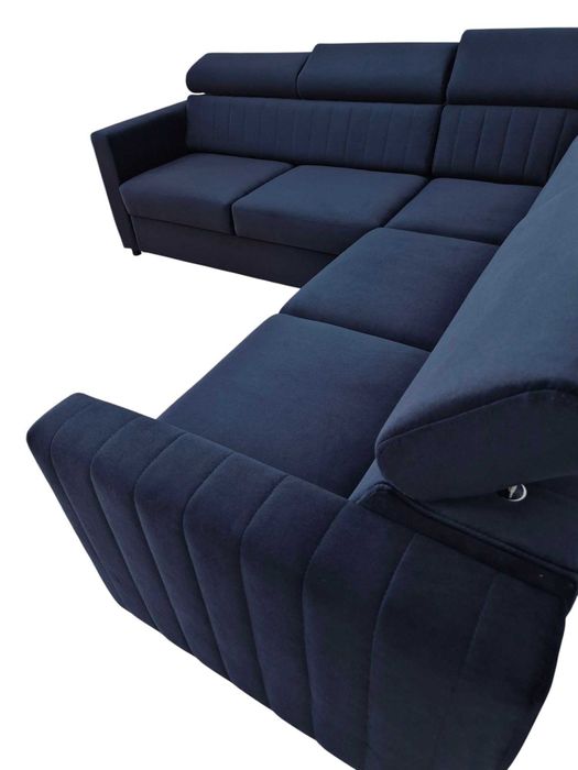 Narożnik na wymiar z ruchomymi zagłówkami