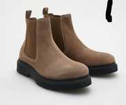 NOwE buty Reserved skórzane roz,43 i 42,44 za kostkę botki,sztyblety