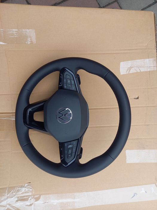 Шкіряне кермо Volkswagen з подушкою безпеки