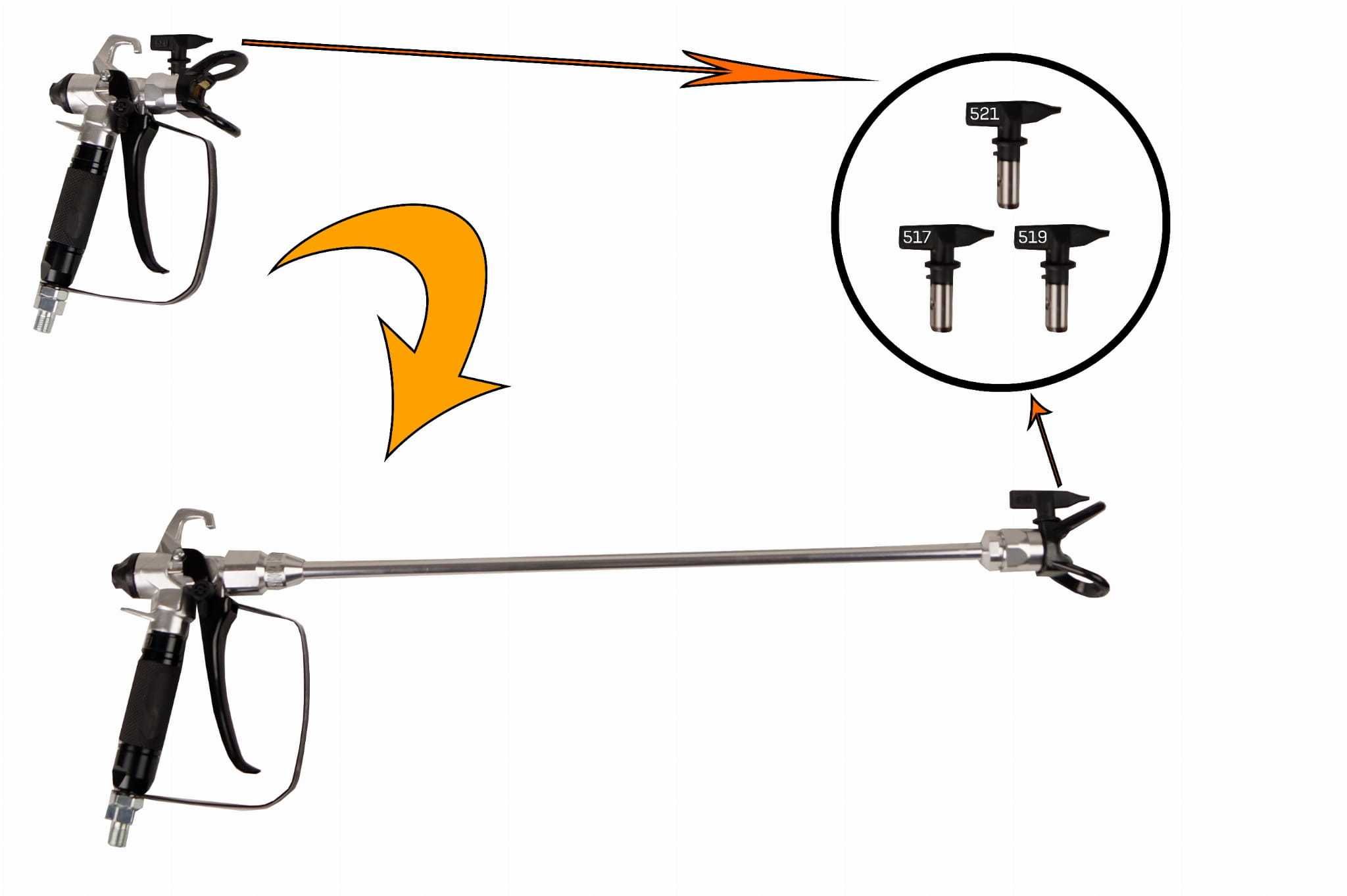 Agregat malarski hydrodynamiczny - 210 BAR - 900W - GMM-AM210