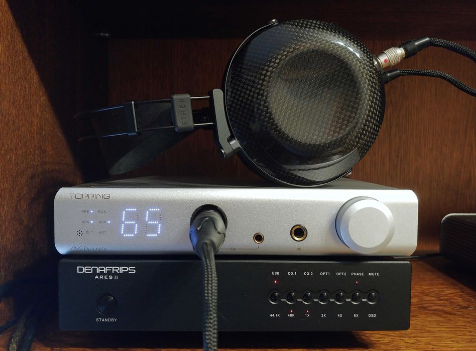 Topping A90D - потужний балансний дискретний підсилювач-бестселлер