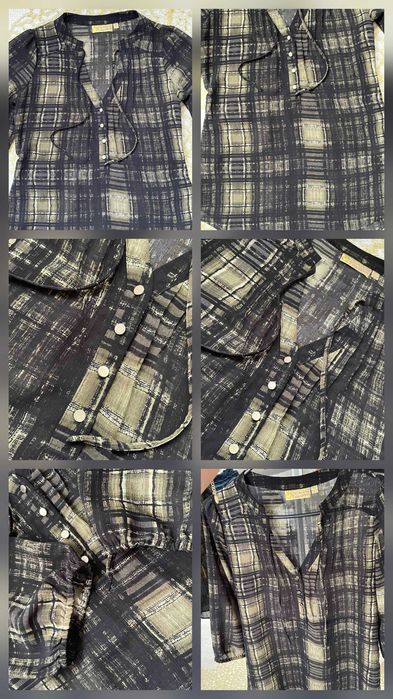 Damska zwiewna szyfonowa stylowa bluzka Princess Vera Wang rozmiar XS