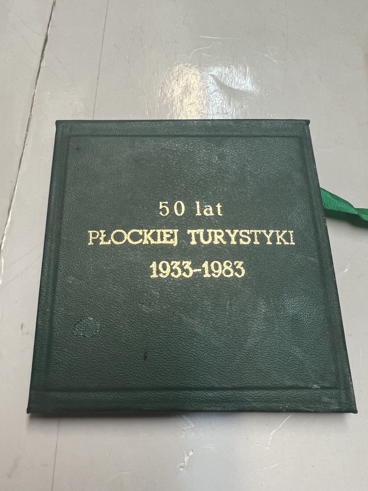 Medal 50 lat Płockiej turystyki PTTK