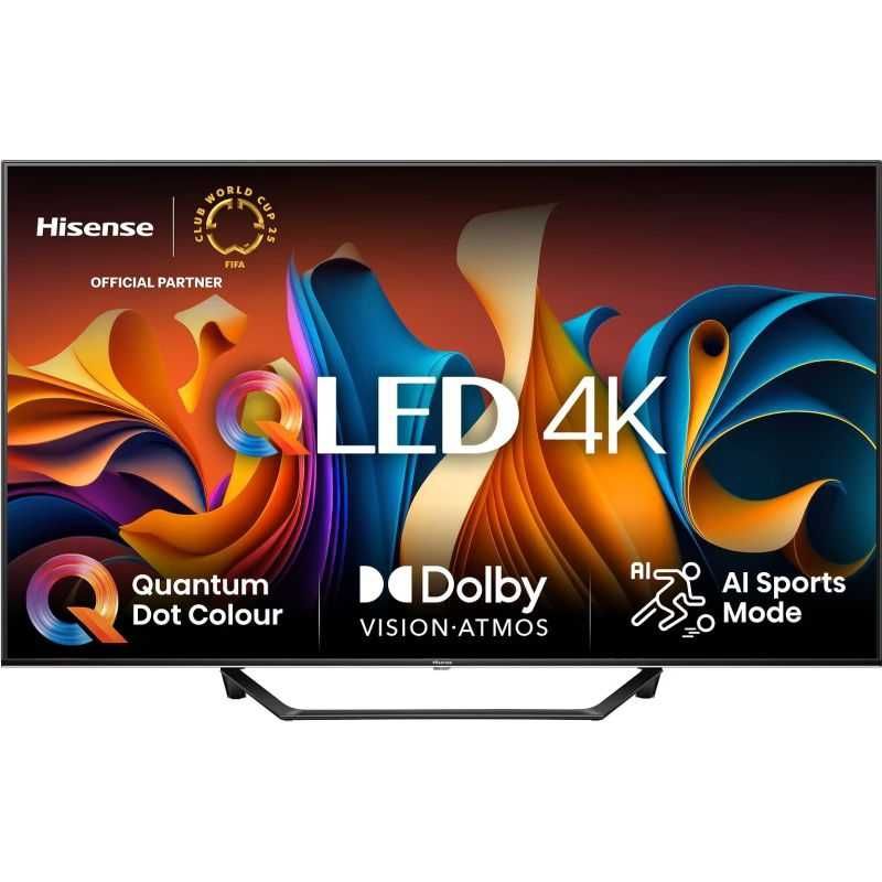 Телевізор 50 дюймів Hisense 50A7NQ (4K Smart TV QLED Wi-Fi Bluetooth)