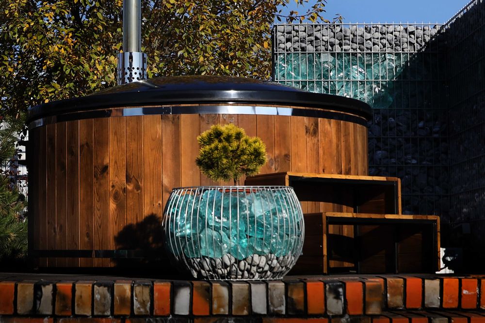 Balia Ogrodowa Jacuzzi Bania Hot Tub Gorąca Beczka Dostawa Cała Polska