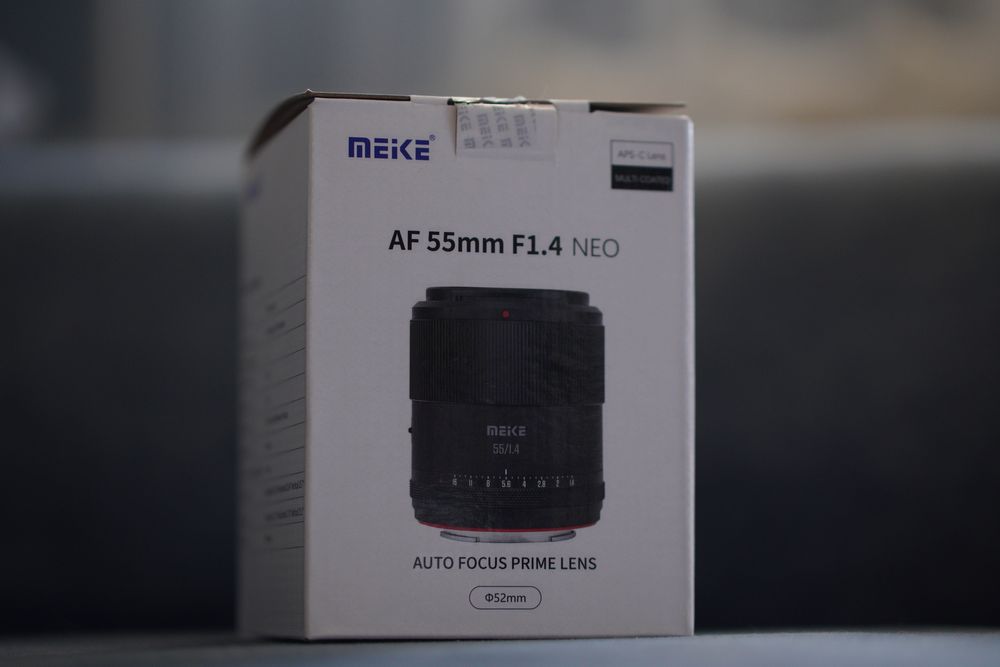Об'єктив MEIKE AF 55mm F1.4 NEO APS-C (для Sony E-Mount)