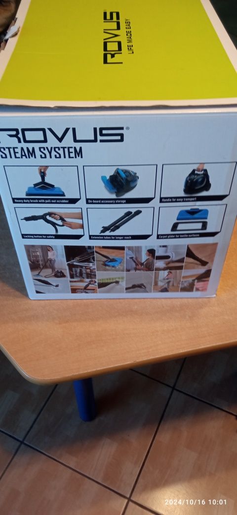 Urządzenie parowe 3w1 Rovus Steam System