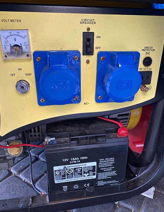 Новий потужний бензиновий на 12KW_генератор