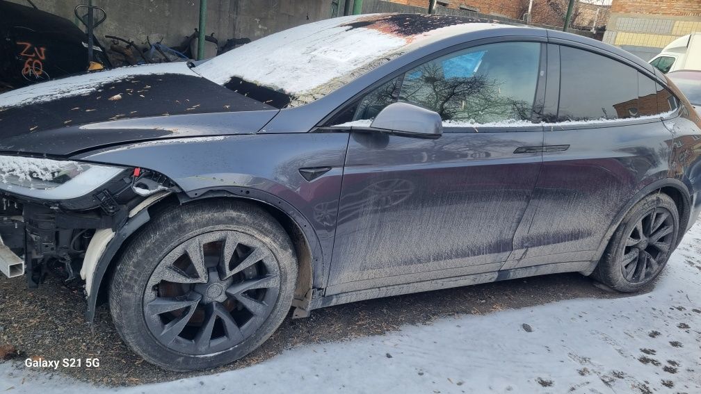 Tesla model x plaid (тесла модел х плейд) разборка