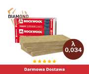 Wełna Elewacyjna Mineralna Skalna Rockwool Frontrock Premium Fasadowa