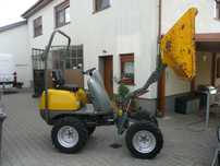 Wozidło budowlane Wacker Neuson 1T 2007r.