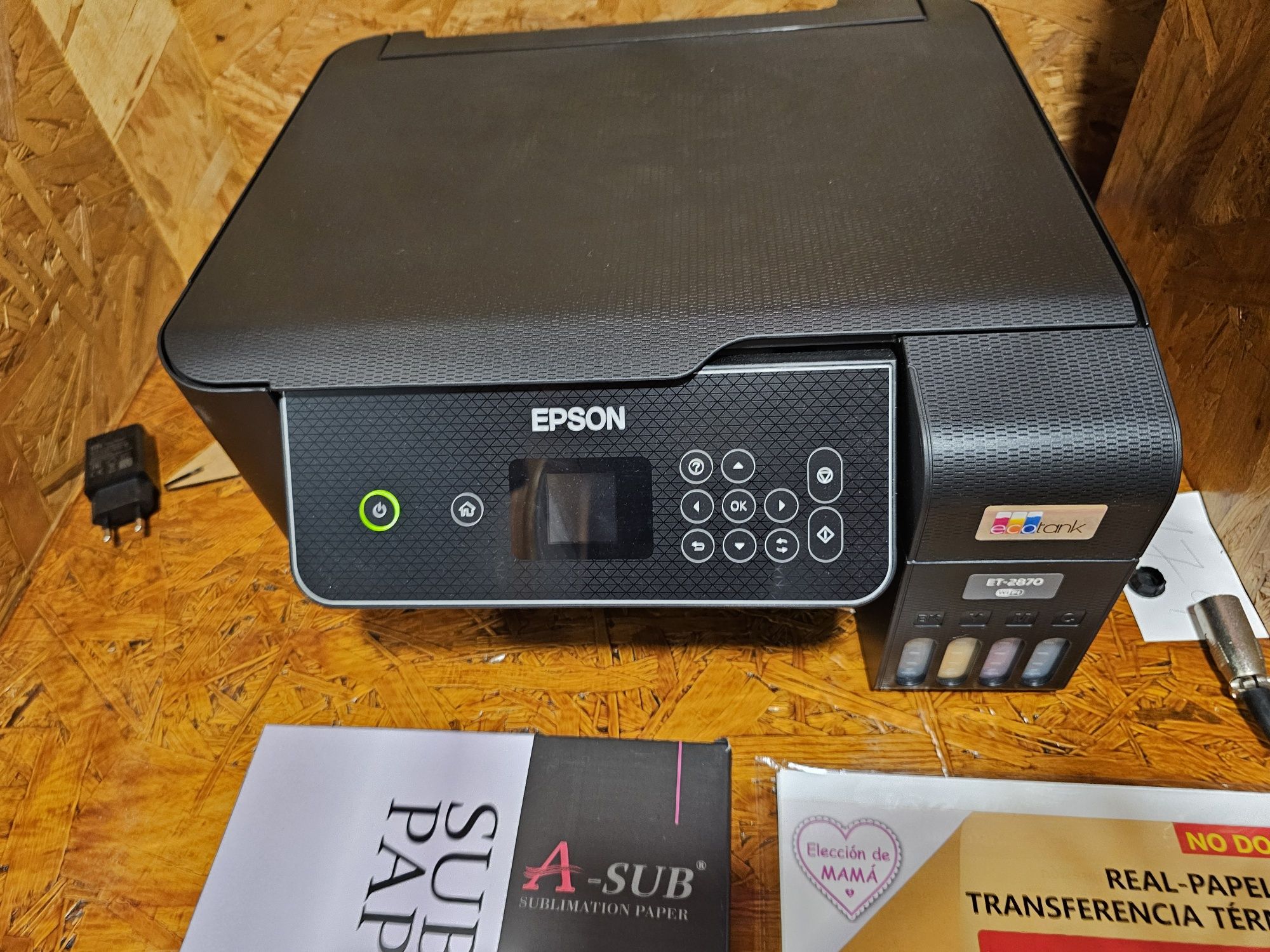 Estampagem- Prensa Térmica e Impressora