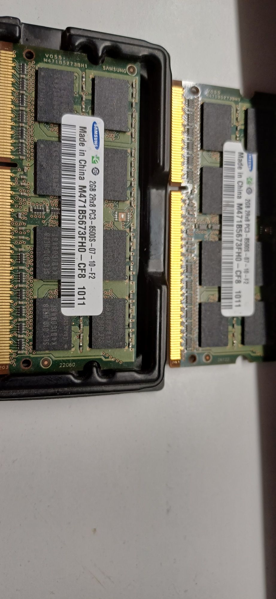 Pamięci Samsung 2x2GB DDR3 PC3 8500S 2Rx8