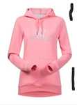 Bluza Bergans 2103 hoodie z kapturem kangurka roz,S,36,m 38
