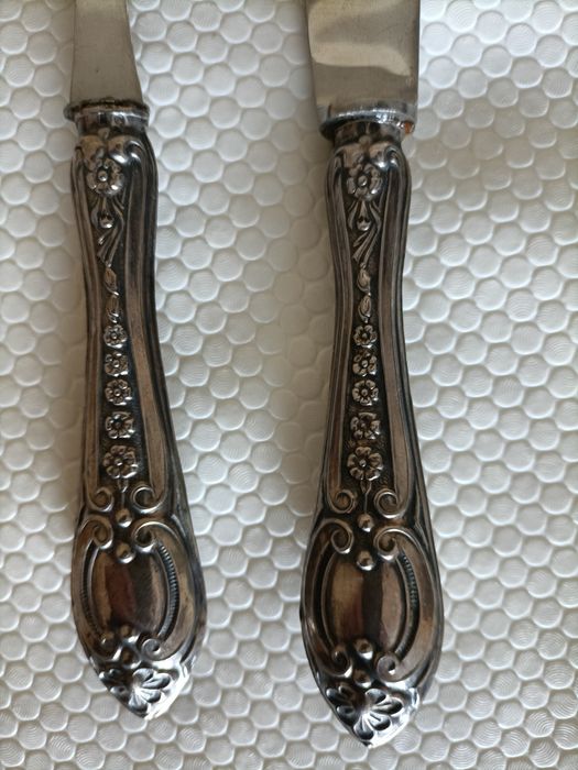 Talheres trinchar prata