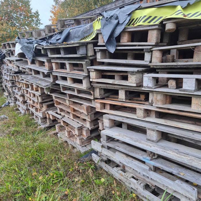 Palety drewniane. Drewno opałowe