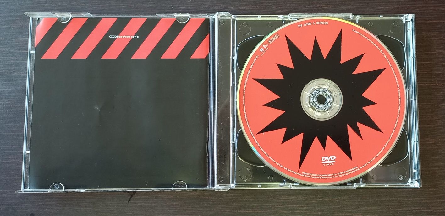 DVD + CD dos U2 How To Dismantle An Atomic Bomb