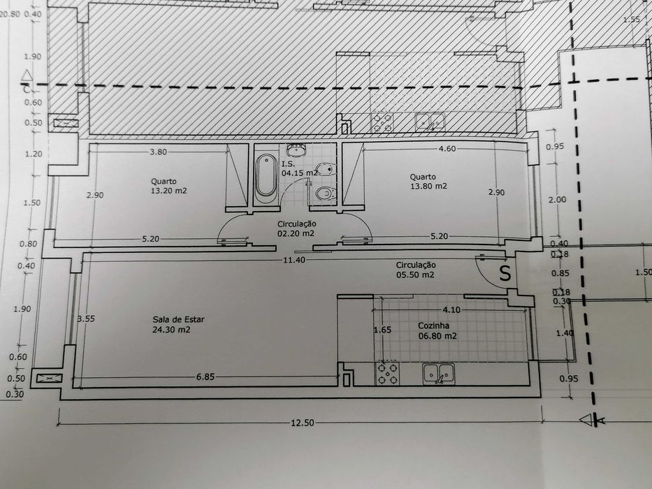 Vende-se Apartamento T2 em Alcobaça.