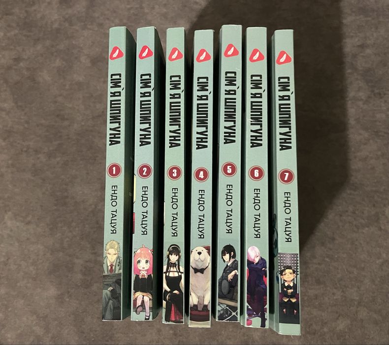 Манга "Сімʼя шпигуна" Том 1-7