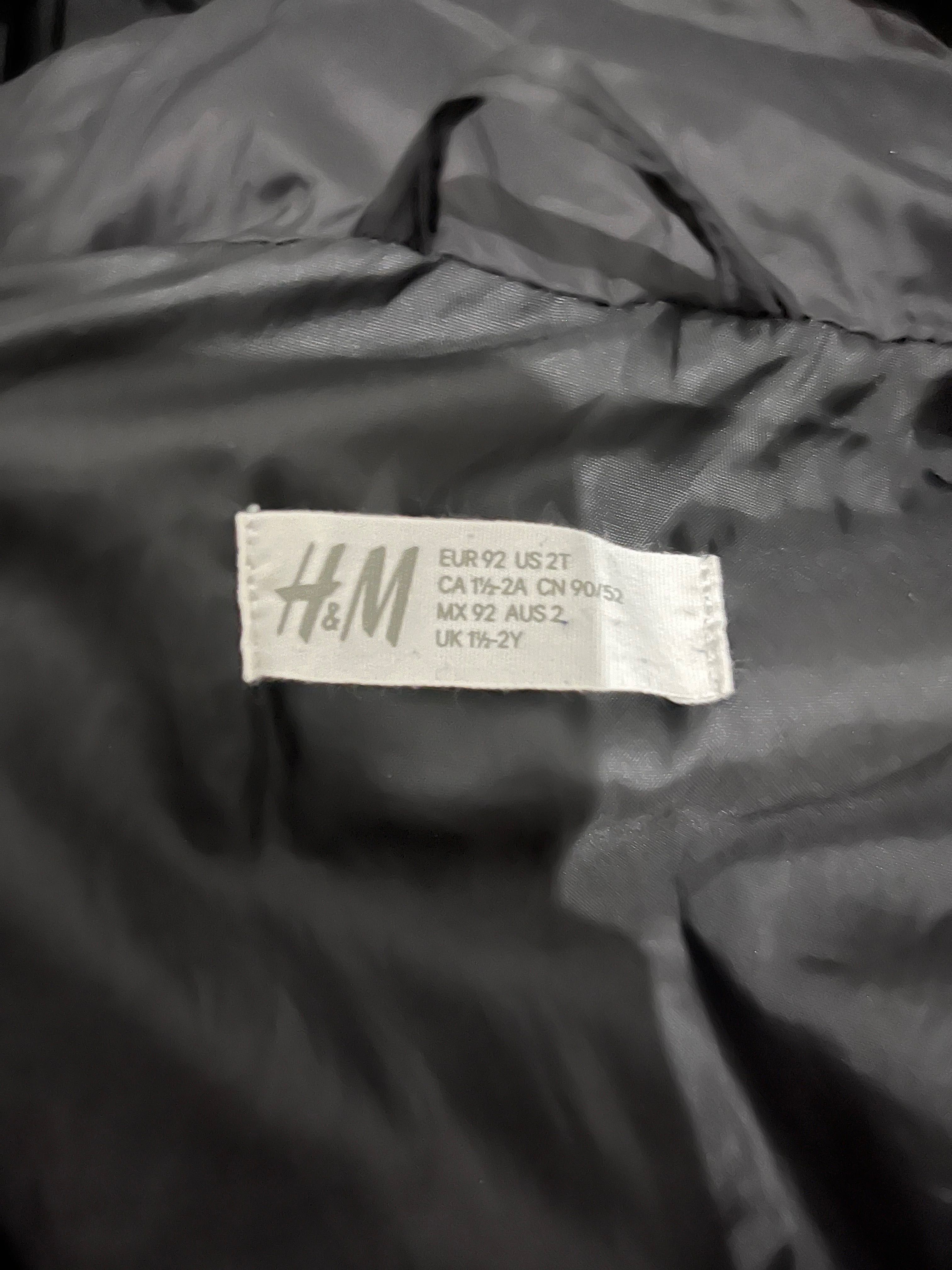 Дитяча куртка тонкий пуховик h&m