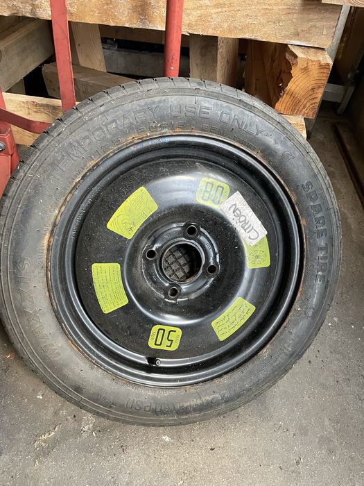 Roda suplente 125 80 r15 Psa Peugeot Citroen