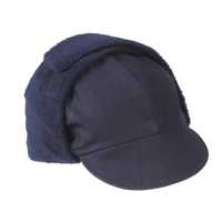 niemiecka czapka zimowa wojskowa - niebieska używana 58
