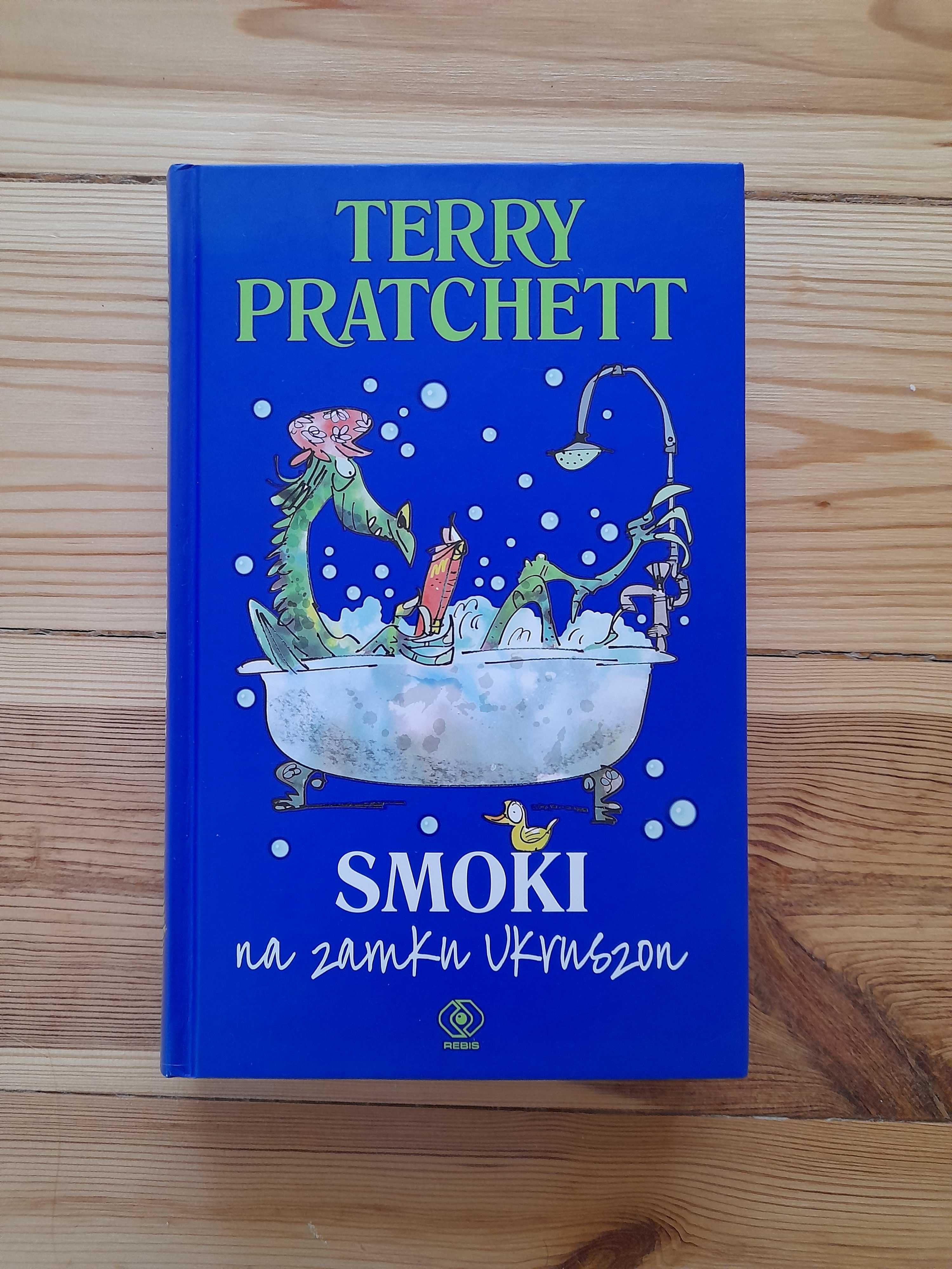 "Smoki na zamku Ukruszon" Terry Pratchett- Książka w twardej oprawie