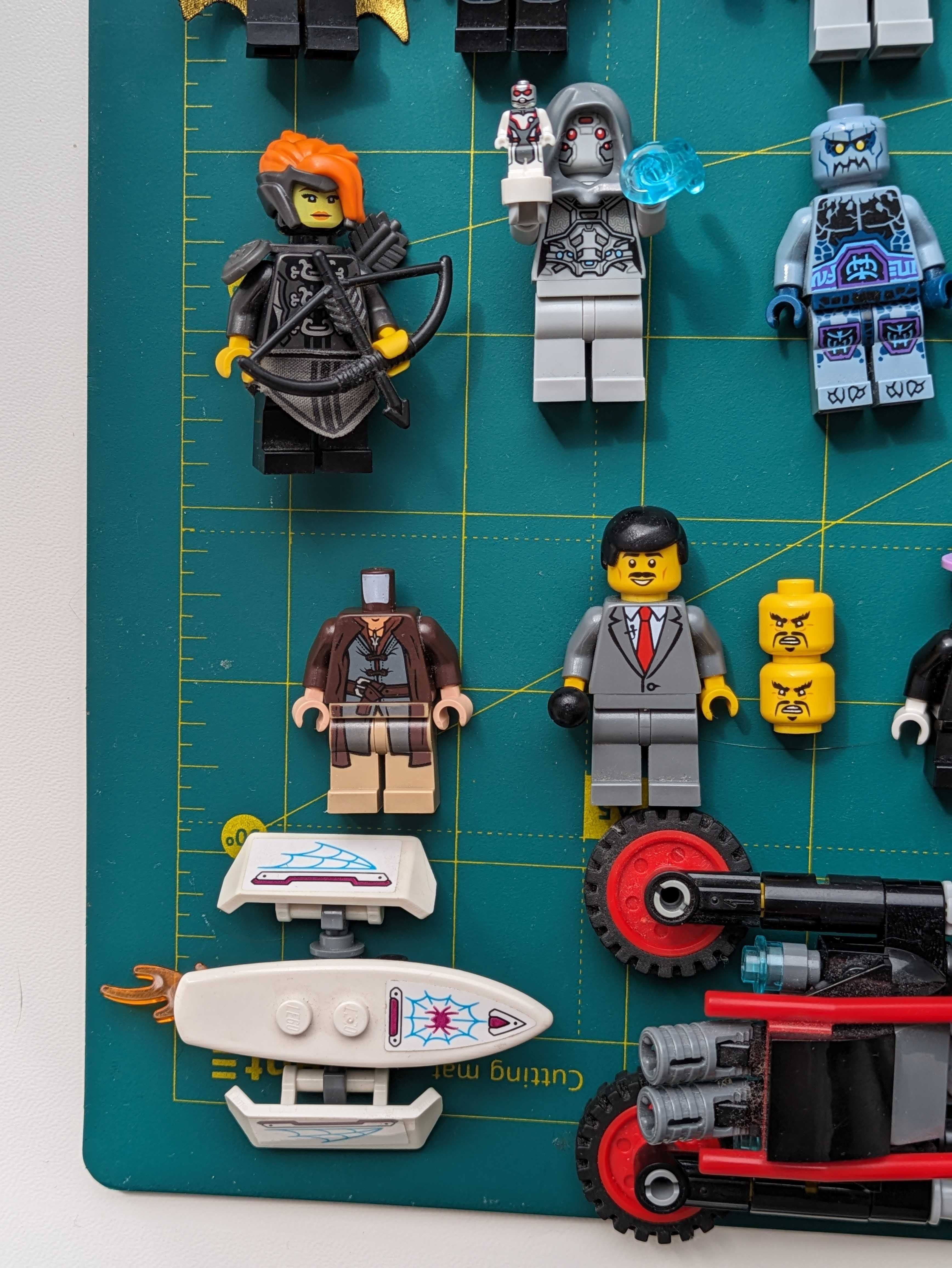 Lego Minifigure по сериям Marvel, DC, Ninjago, LoTR, Nexo Knights