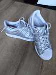 Adidas Superstar srebrne 39 1/3