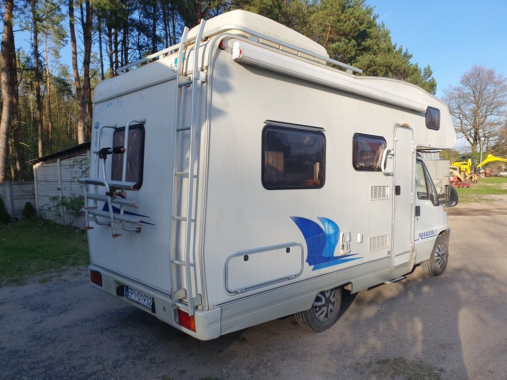 Kamper Fiat Ducato Elnagh, rok 2000, 109tys km, alkowa, 1.9tdi