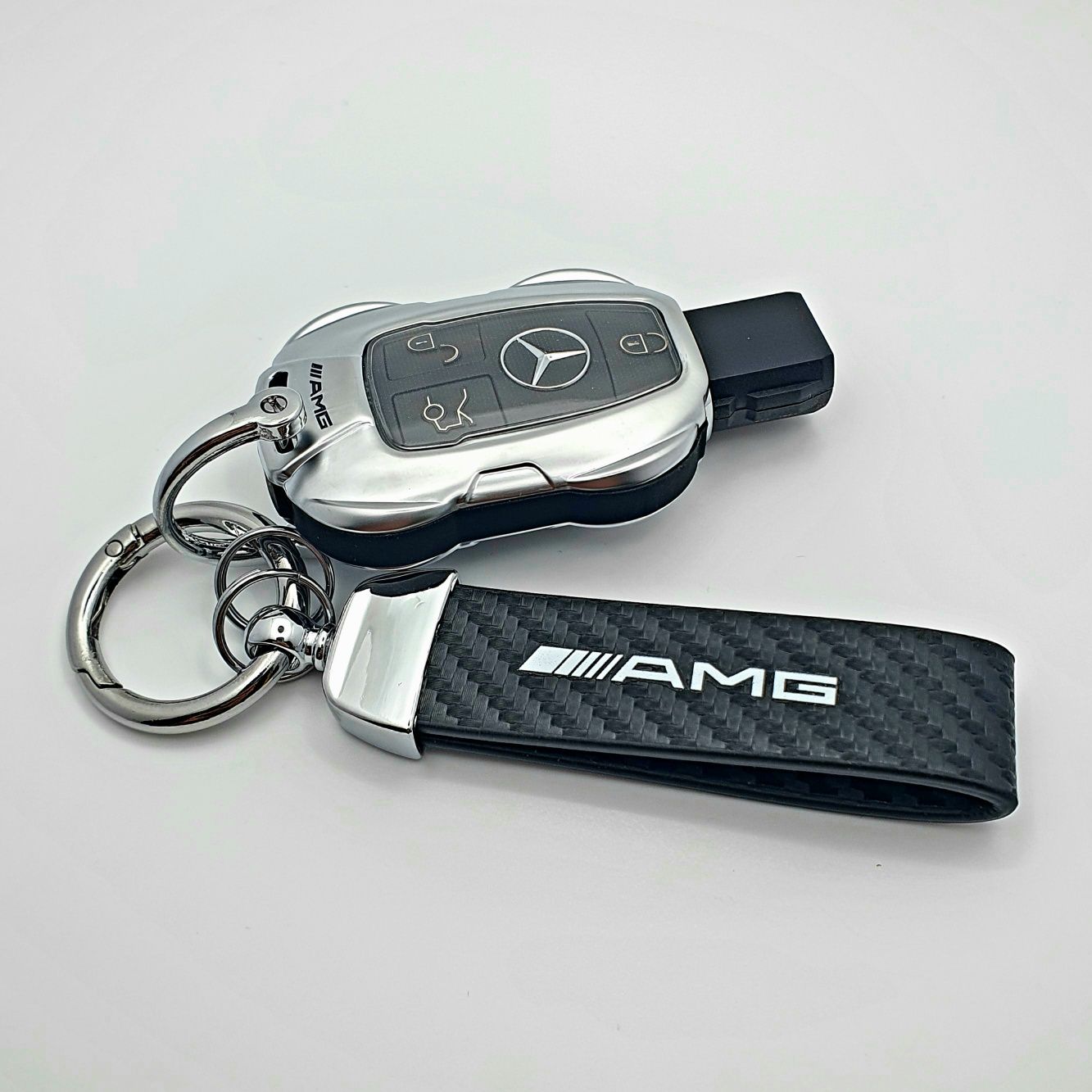 Etui z Breloczkiem Mercedes W205 W212 CLA CLS GLA GLC