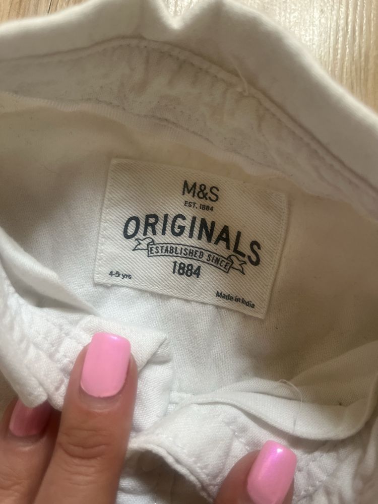 Biała koszula 110 Marks&spenser