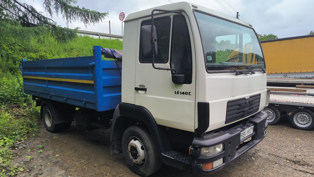 Man LE140 , wywrotka 3 stronna